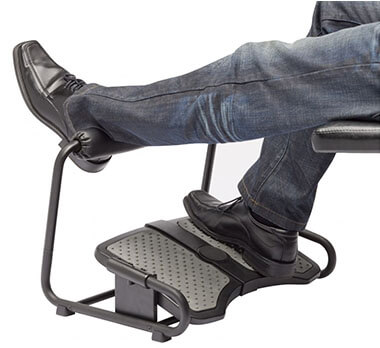 adjustable footrest for office